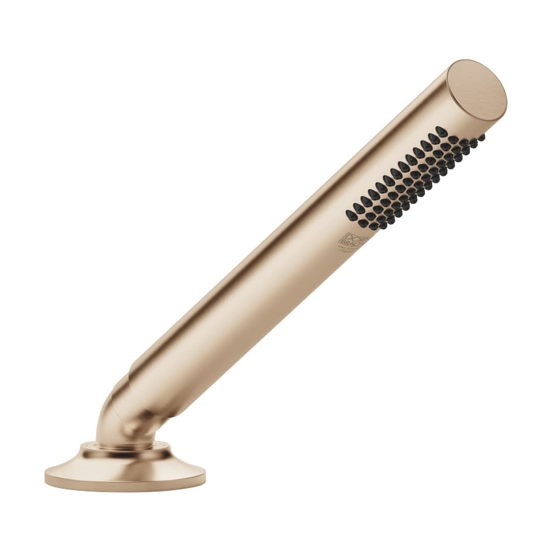 Dornbracht VAIA – Μπαταρία Λουτρού Πάγκου – Hand shower set for bath rim or tile edge installation – Brushed Champagne (22kt Gold) (27702809-46)