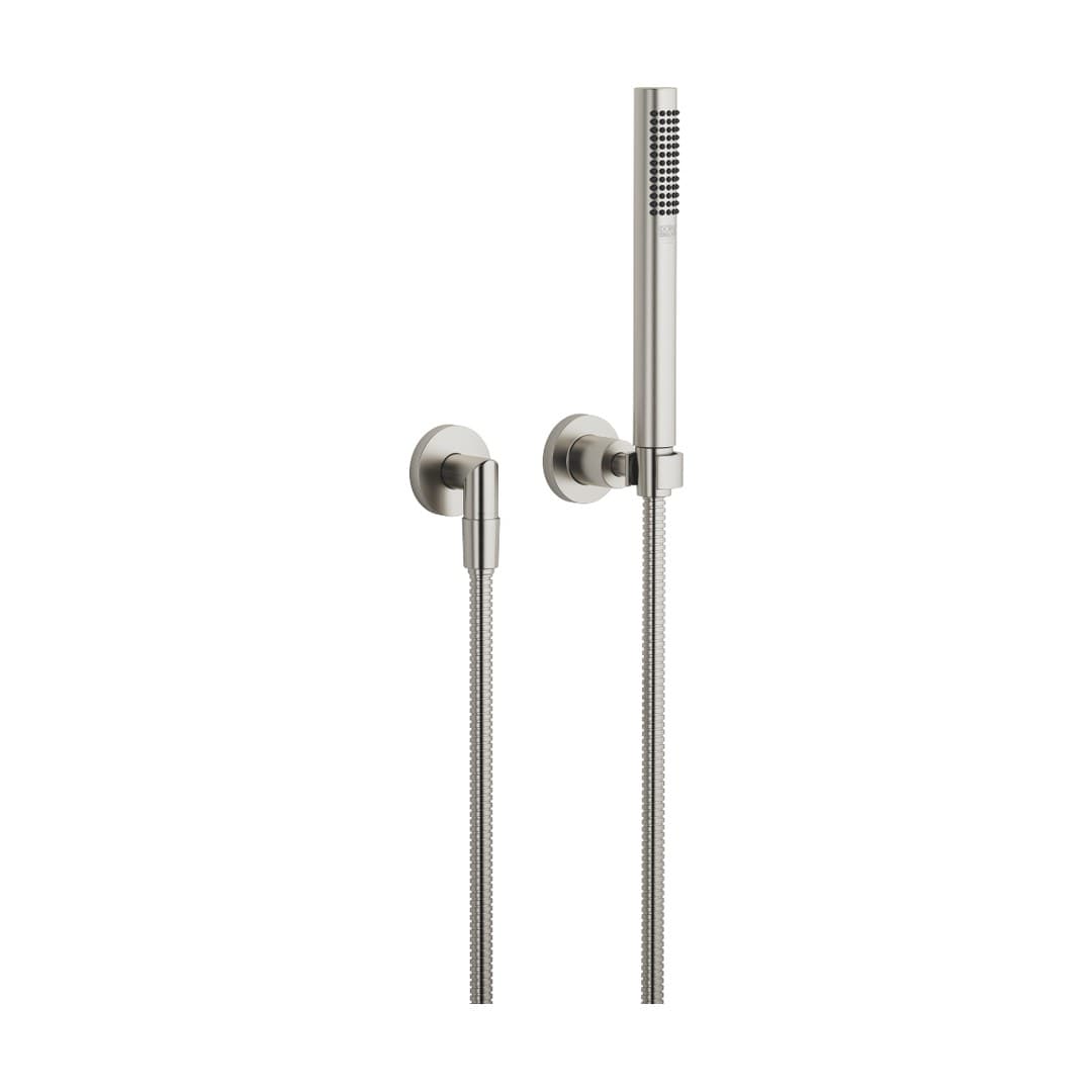 Dornbracht Tara – Σετ Ντους – Hand shower set with individual rosettes – Brushed Platinum (27802892-06)