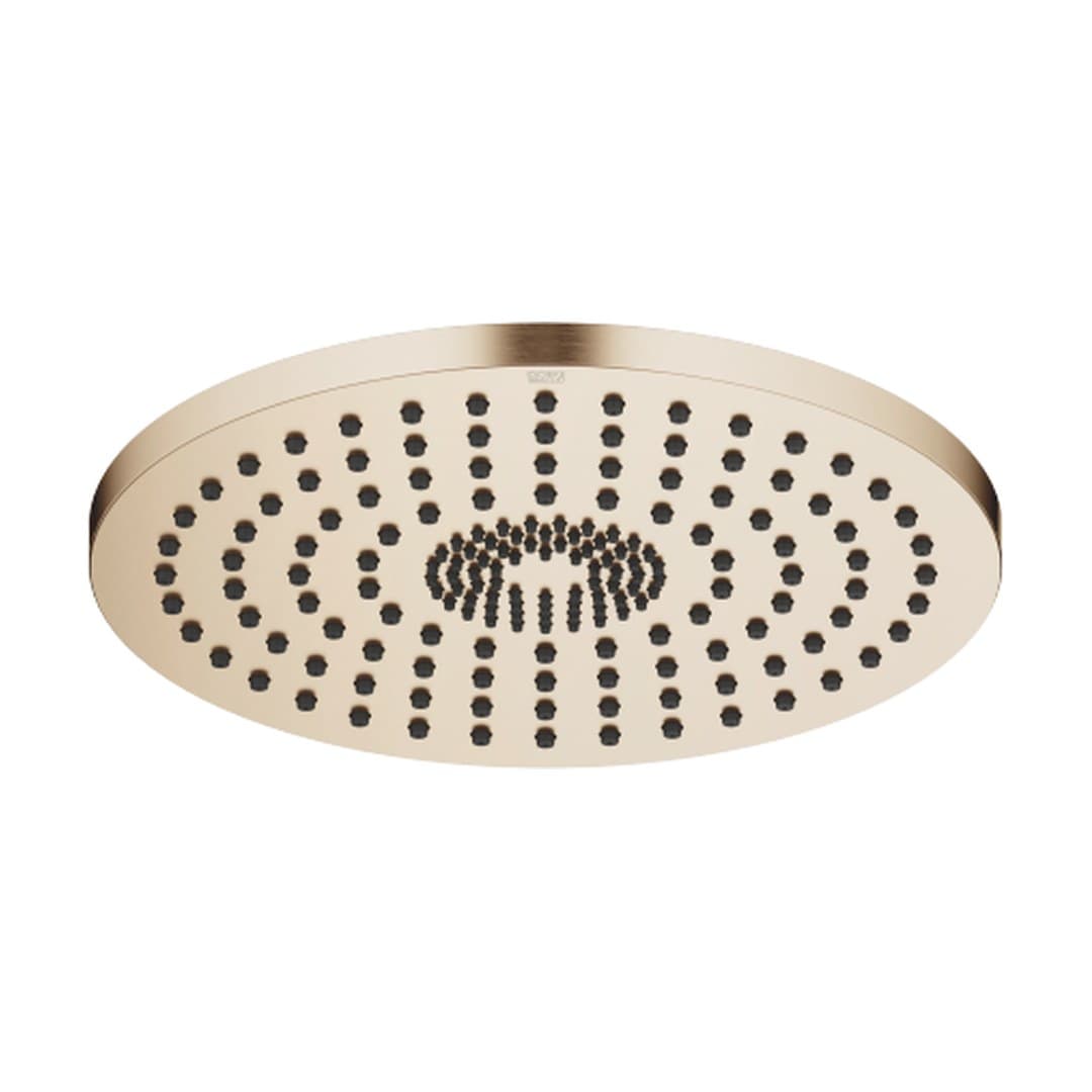 Dornbracht – Κεφαλή Ντους – Rainshower for surface-mounted ceiling installation 300 mm – Brushed Champagne (22kt Gold) (28031970-46)