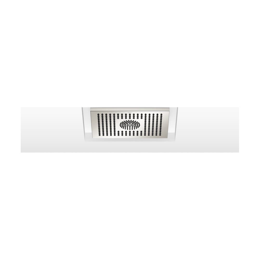 Dornbracht – Κεφαλή Ντους – Rainshower for recessed ceiling installation with light 300 x 240 mm – Platinum (28044980-08)