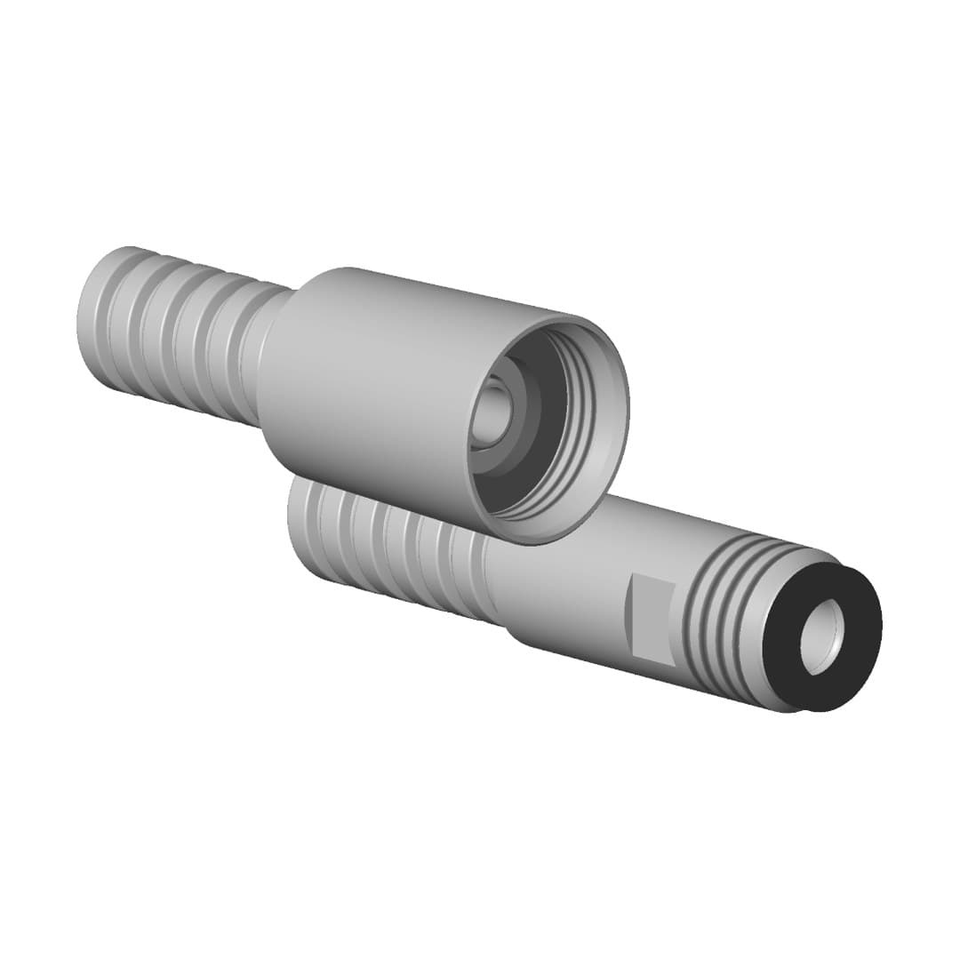 Dornbracht – Σωλήνας Ντους – Metal shower hose 1/2" x 3/8" x 1750 mm – Brushed Dark Bronze (PVD) (28322970-43)
