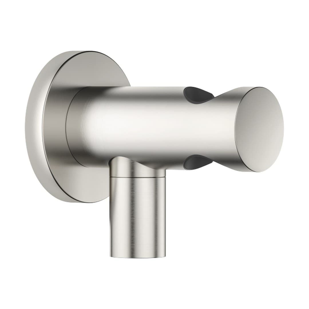Dornbracht – Παροχή Τοίχου – Wall elbow with integrated shower holder – Brushed Platinum (28490660-06)