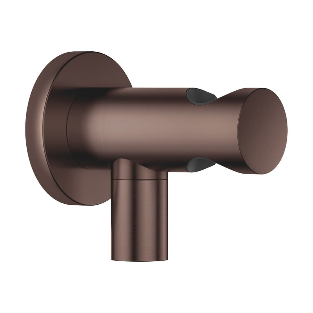 Dornbracht – Παροχή Τοίχου – Wall elbow with integrated shower holder – Brushed Dark Bronze (PVD) (28490660-43)