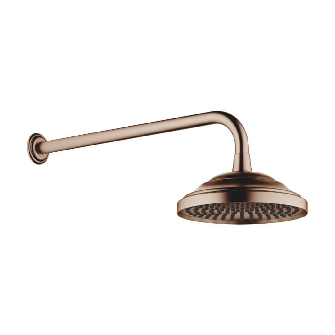 Dornbracht Madison – Κεφαλή Ντους – Rainshower with wall fixing 200 mm – Brushed Bronze (PVD) (28545977-42)
