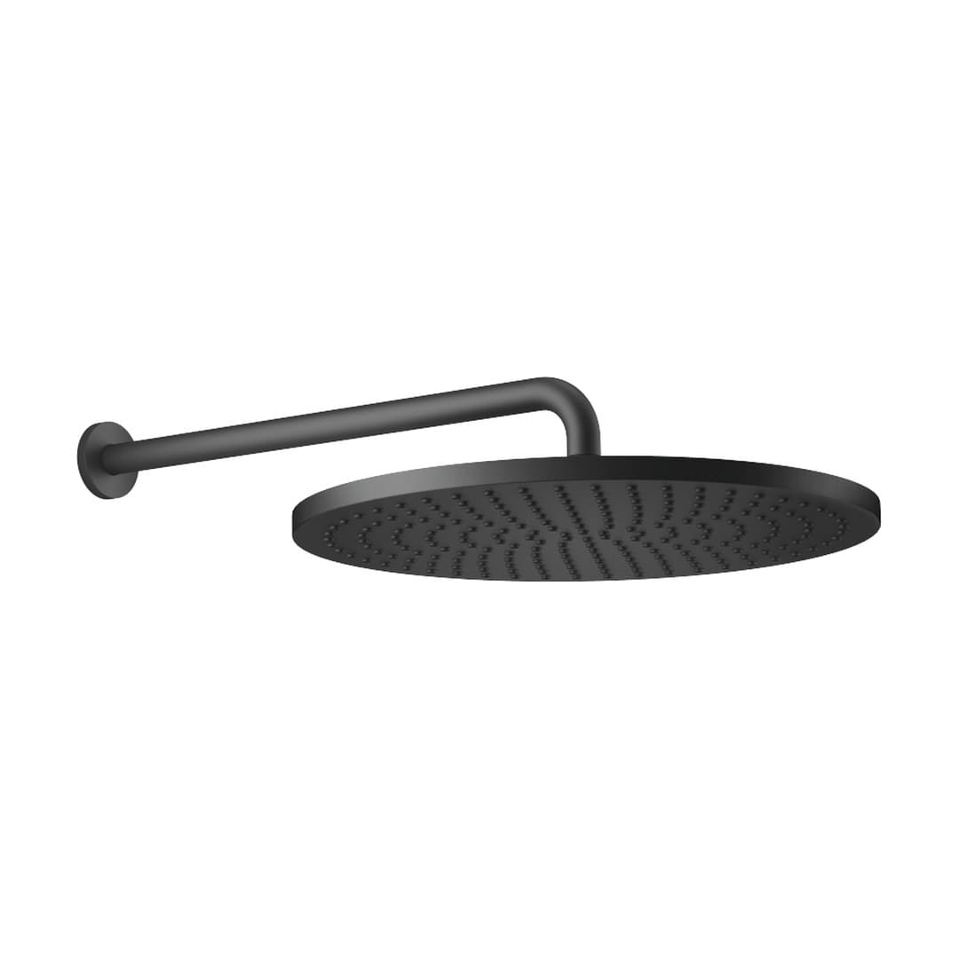 Dornbracht – Κεφαλή Ντους – Rainshower with wall fixing FlowReduce 400 mm – Matte Black (28658970-33)