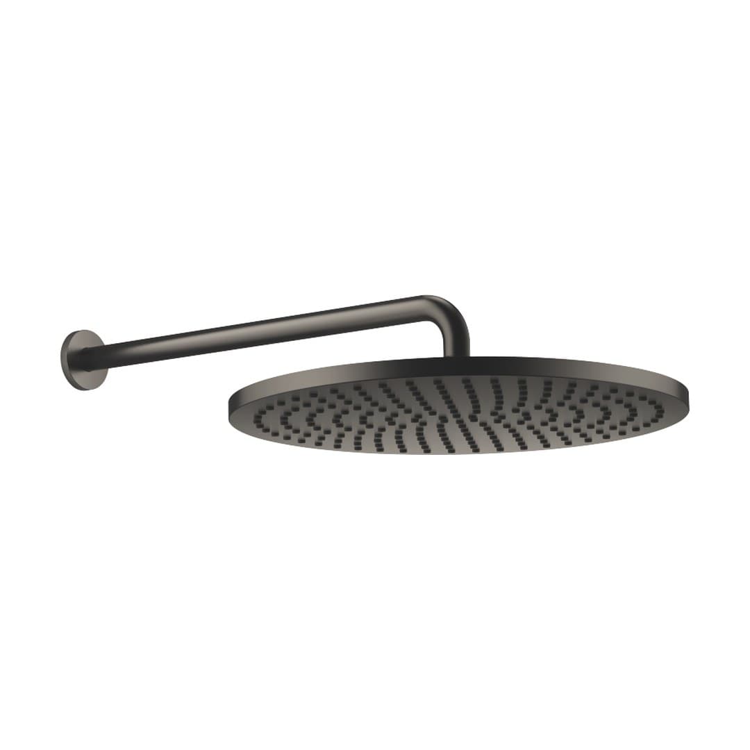 Dornbracht – Κεφαλή Ντους – Rainshower with wall fixing FlowReduce 400 mm – Brushed Dark Platinum (28658970-99)