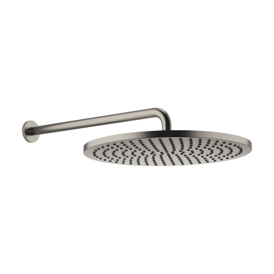 Dornbracht – Κεφαλή Ντους – Rainshower with wall fixing 400 mm – Brushed Platinum (28659970-06)