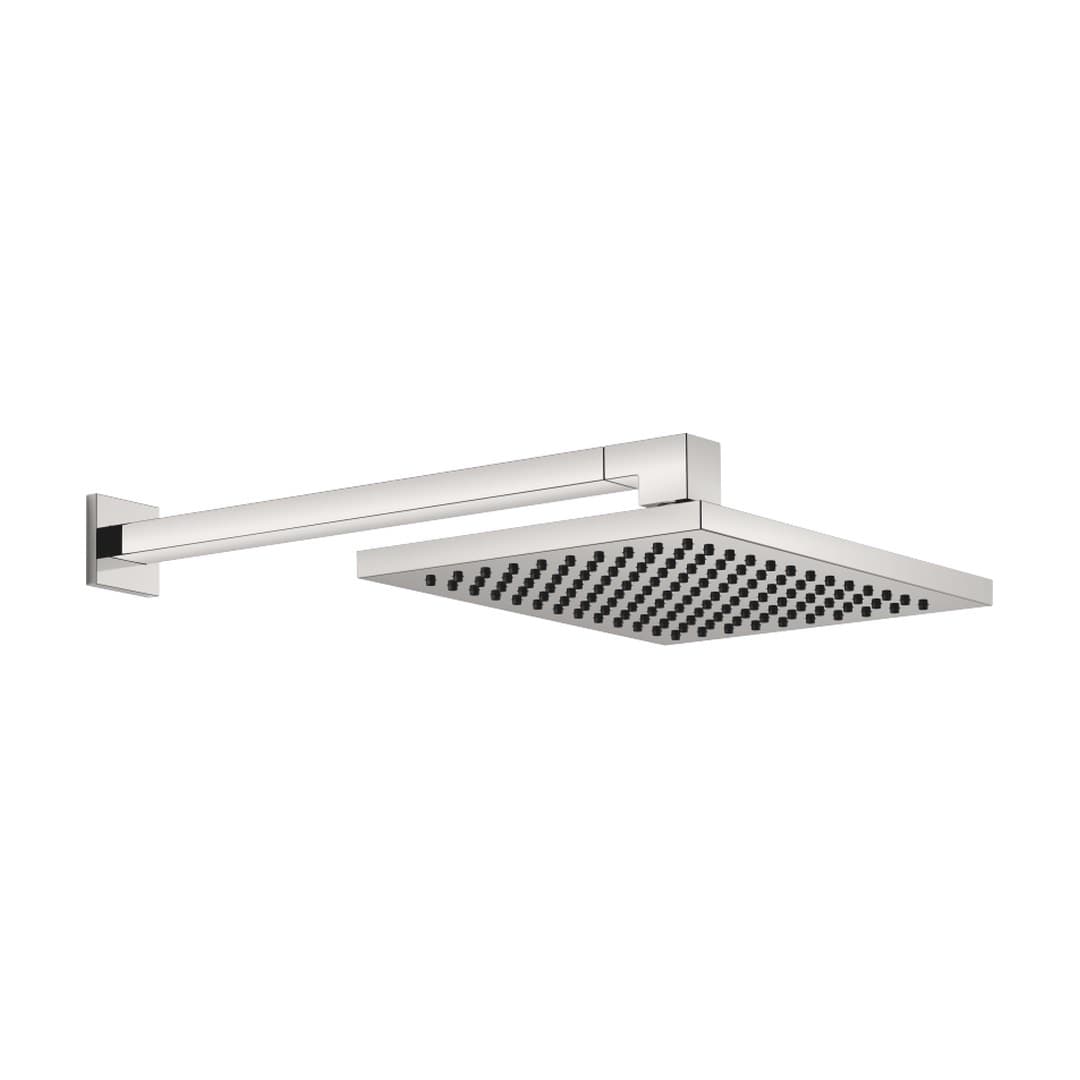 Dornbracht – Κεφαλή Ντους – Rainshower with wall fixing FlowReduce 300 x 240 mm – Platinum (28762980-08)
