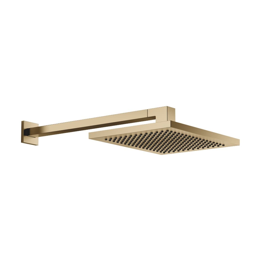 Dornbracht – Κεφαλή Ντους – Rainshower with wall fixing FlowReduce 300 x 240 mm – Brushed Dark Brass (PVD) (28764980-39)