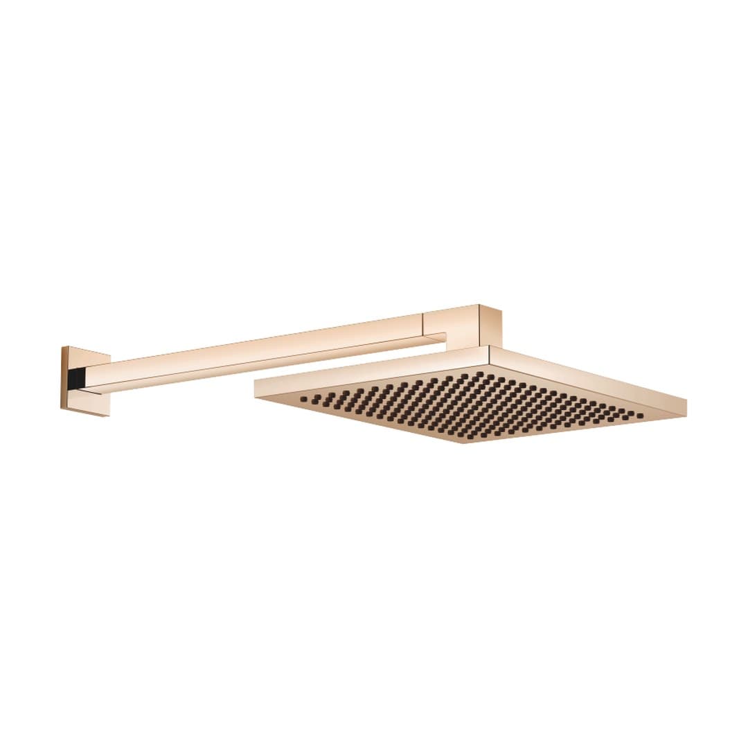 Dornbracht – Κεφαλή Ντους – Rainshower with wall fixing FlowReduce 300 x 240 mm – Champagne (22kt Gold) (28764980-47)