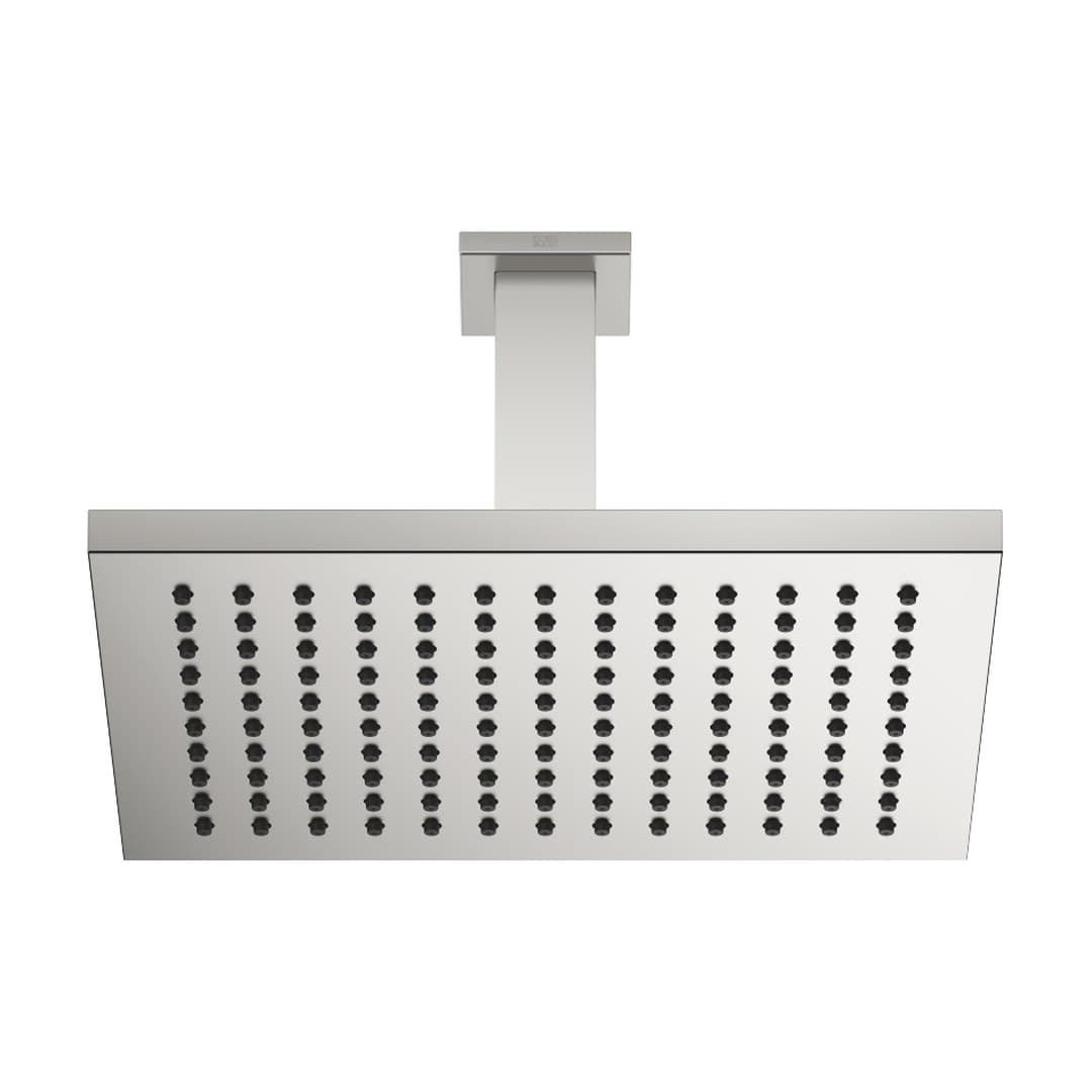 Dornbracht – Κεφαλή Ντους – Rainshower with ceiling fixing FlowReduce 300 x 240 mm – Brushed Platinum (28772980-06)