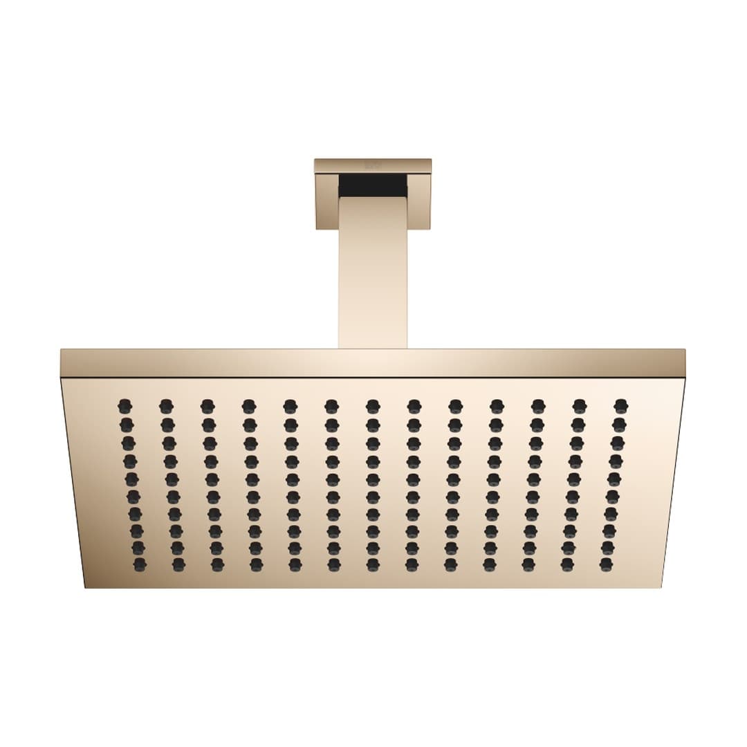 Dornbracht – Κεφαλή Ντους – Rainshower with ceiling fixing 300 x 240 mm – Champagne (22kt Gold) (28773980-47)