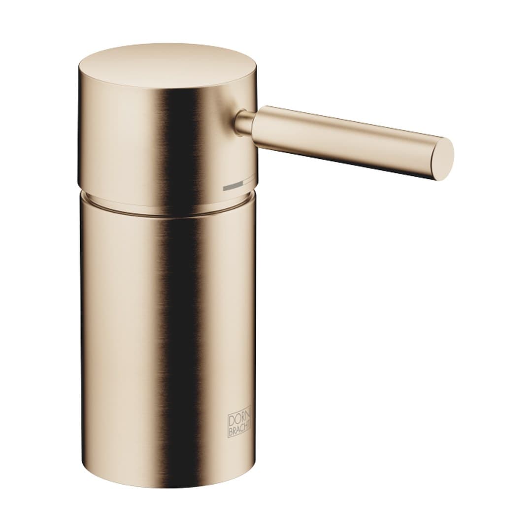 Dornbracht Meta – Μπαταρία Λουτρού Πάγκου – Single-lever bath mixer for bath rim or tile edge installation – Brushed Light Gold (PVD) (29300660-27)