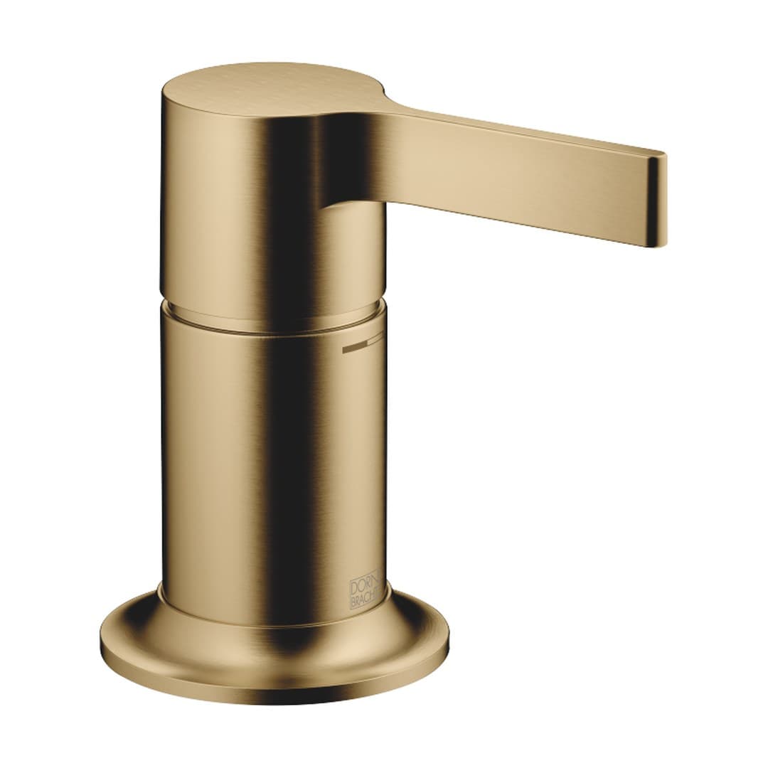 Dornbracht VAIA – Μπαταρία Λουτρού Πάγκου – Single-lever bath mixer for bath rim or tile edge installation – Brushed Dark Brass (PVD) (29300809-39)