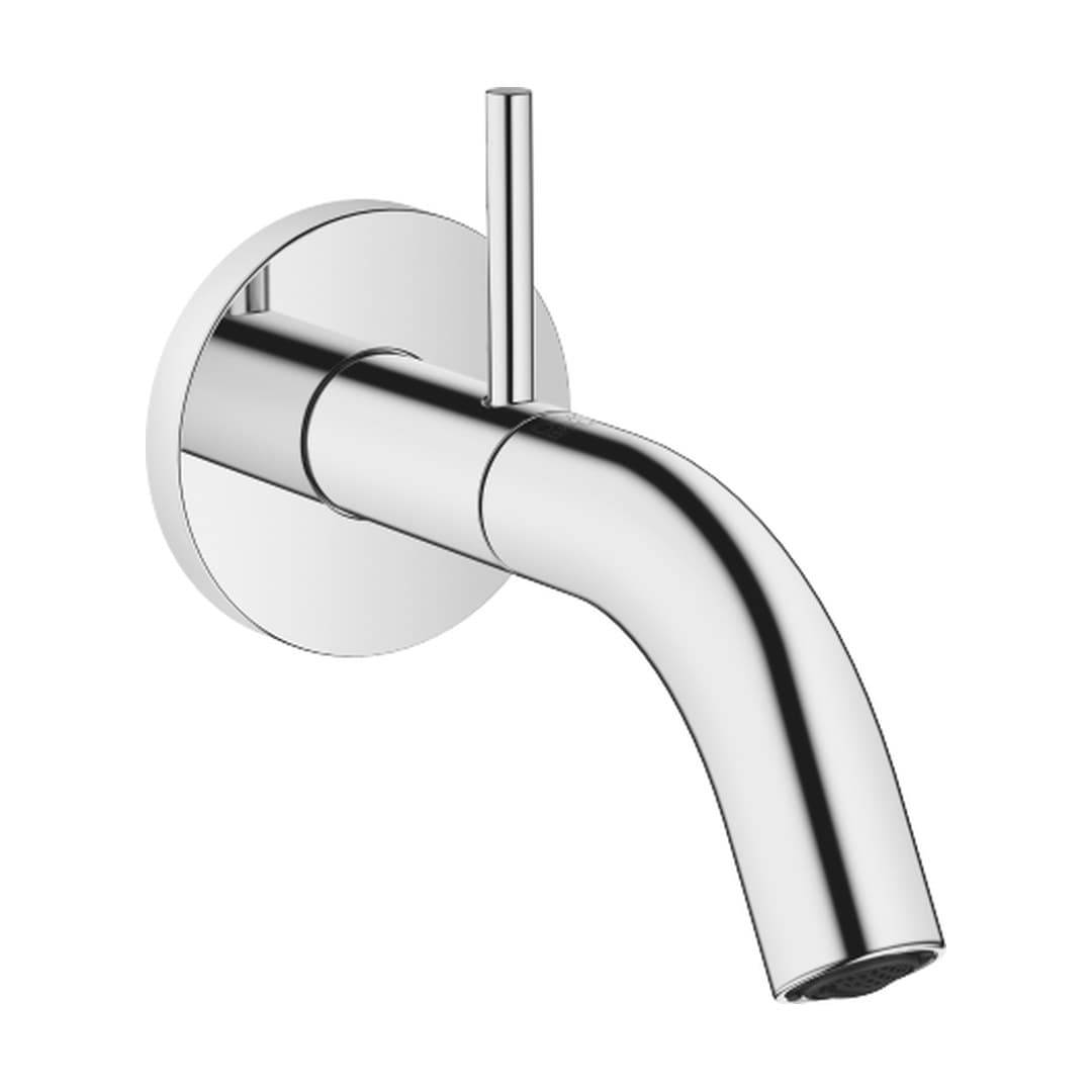 Dornbracht Meta – Μπαταρία Νιπτήρα Τοίχου – Wall-mounted valve cold water without pop-up waste – Chrome (30010662-00)