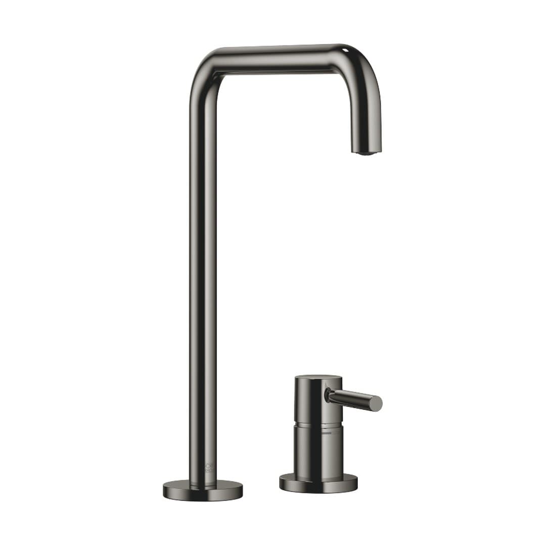 Dornbracht Meta Square – Μπαταρία Κουζίνας – Two-hole mixer with individual rosettes – Dark Chrome (32815861-19)