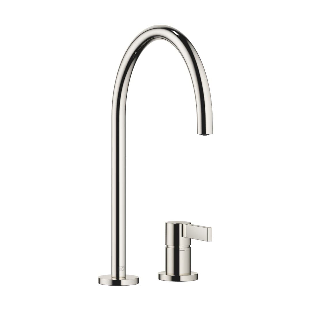 Dornbracht Tara Ultra – Μπαταρία Κουζίνας – Two-hole mixer with individual rosettes – Platinum (32815875-08)