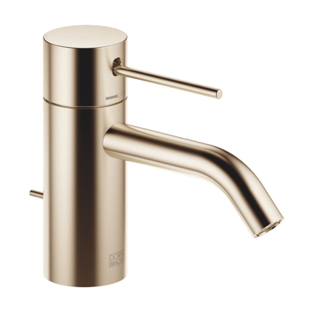 Dornbracht Meta – Μπαταρία Νιπτήρα – META SLIM Single-lever basin mixer with pop-up waste – Brushed Light Gold (PVD) (33501662-27)