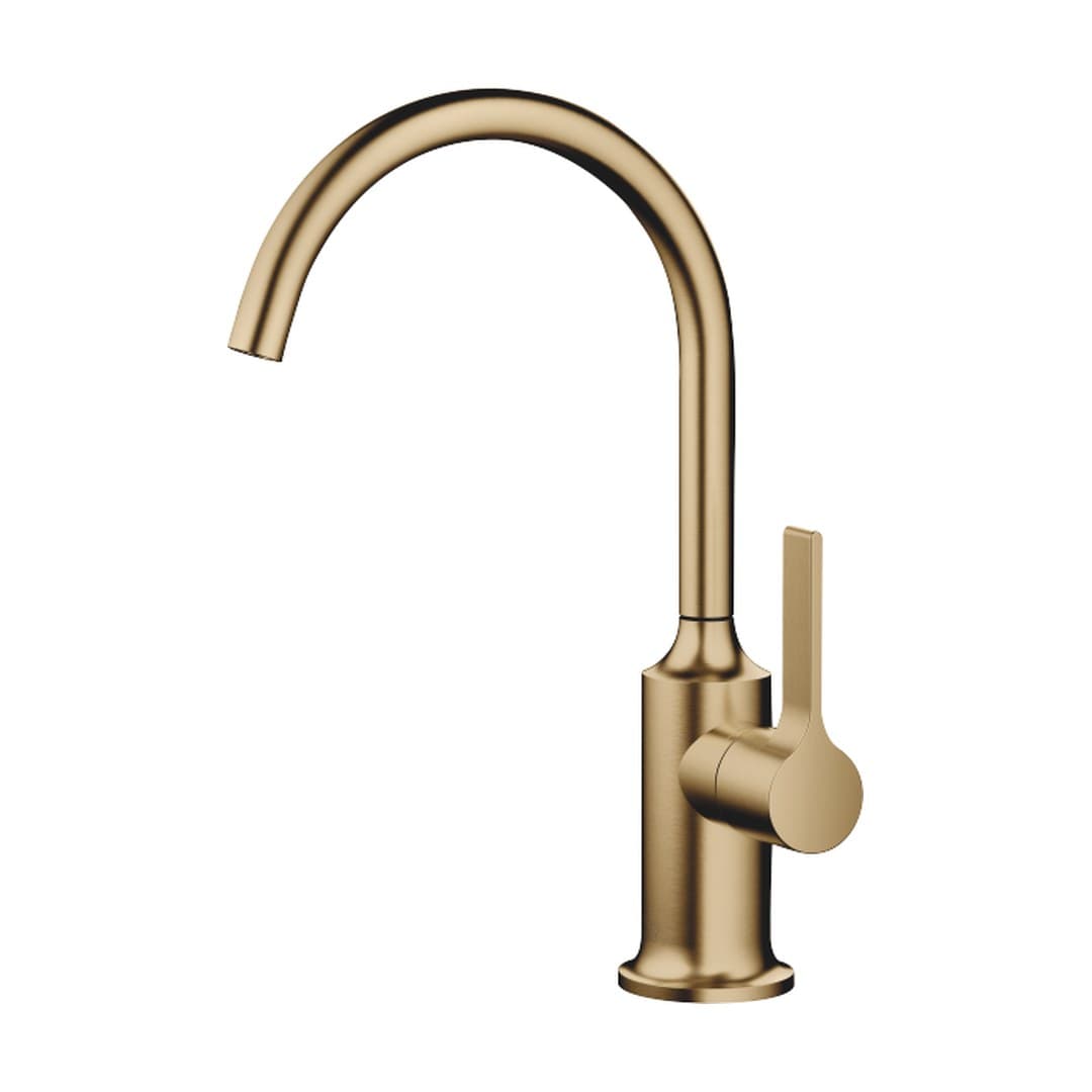 Dornbracht VAIA – Μπαταρία Νιπτήρα – Single-lever basin mixer without pop-up waste – Brushed Dark Brass (PVD) (33521809-39)