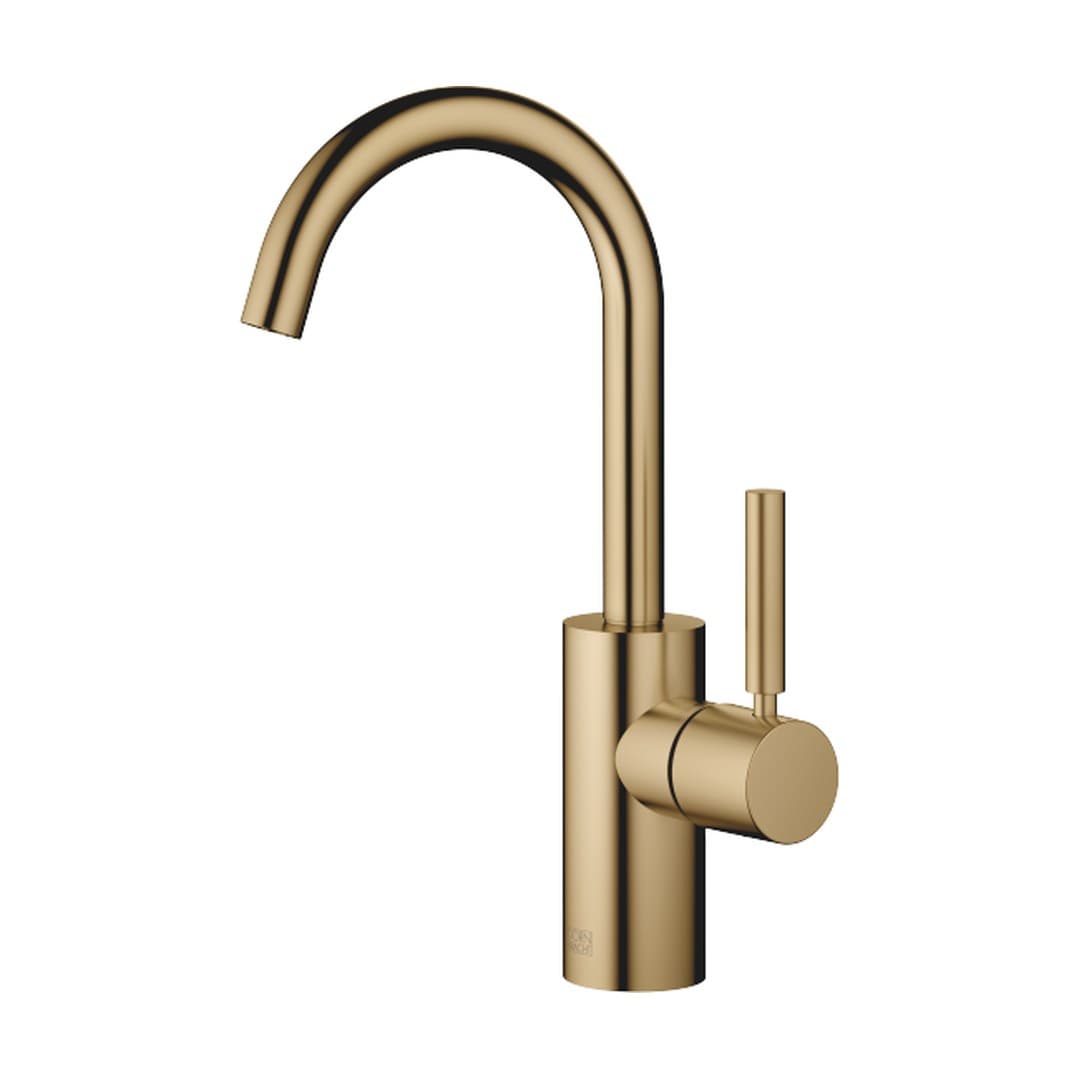 Dornbracht Meta – Μπαταρία Νιπτήρα – Single-lever basin mixer without pop-up waste – Brushed Dark Brass (PVD) (33525661-39)