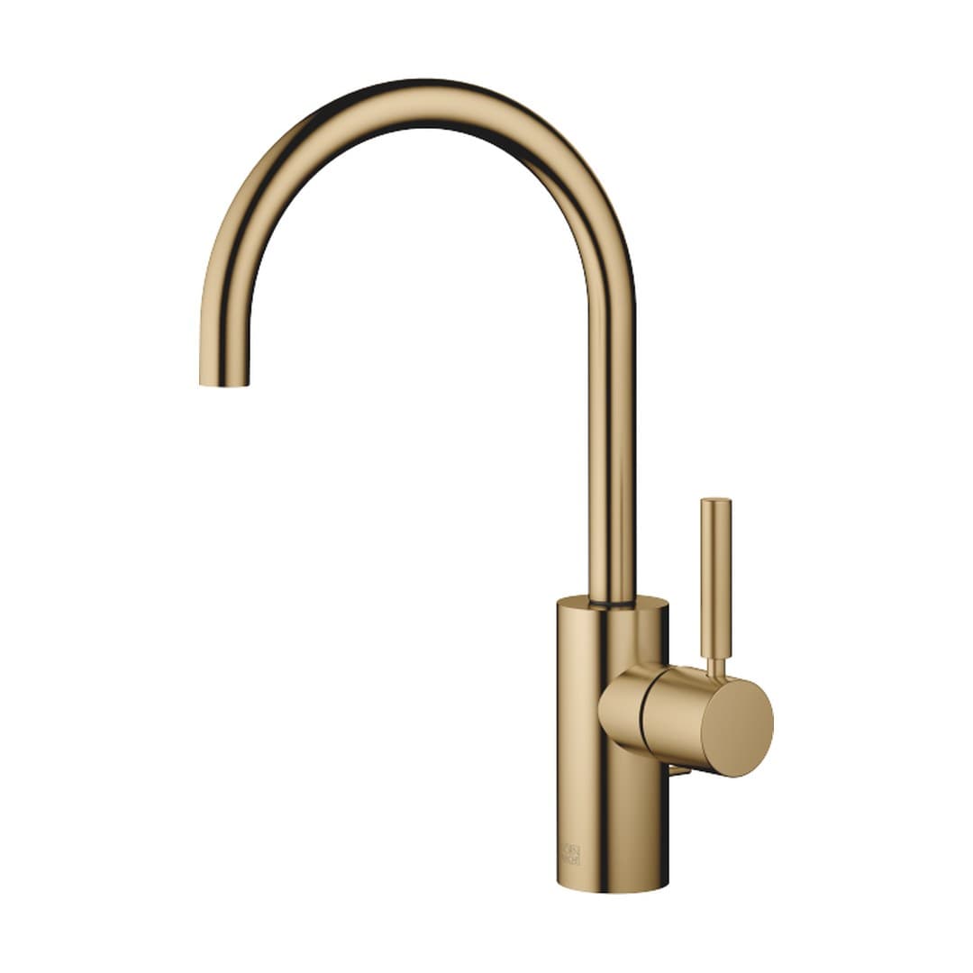 Dornbracht Meta – Μπαταρία Νιπτήρα – Single-lever basin mixer with pop-up waste – Brushed Dark Brass (PVD) (33560661-39)