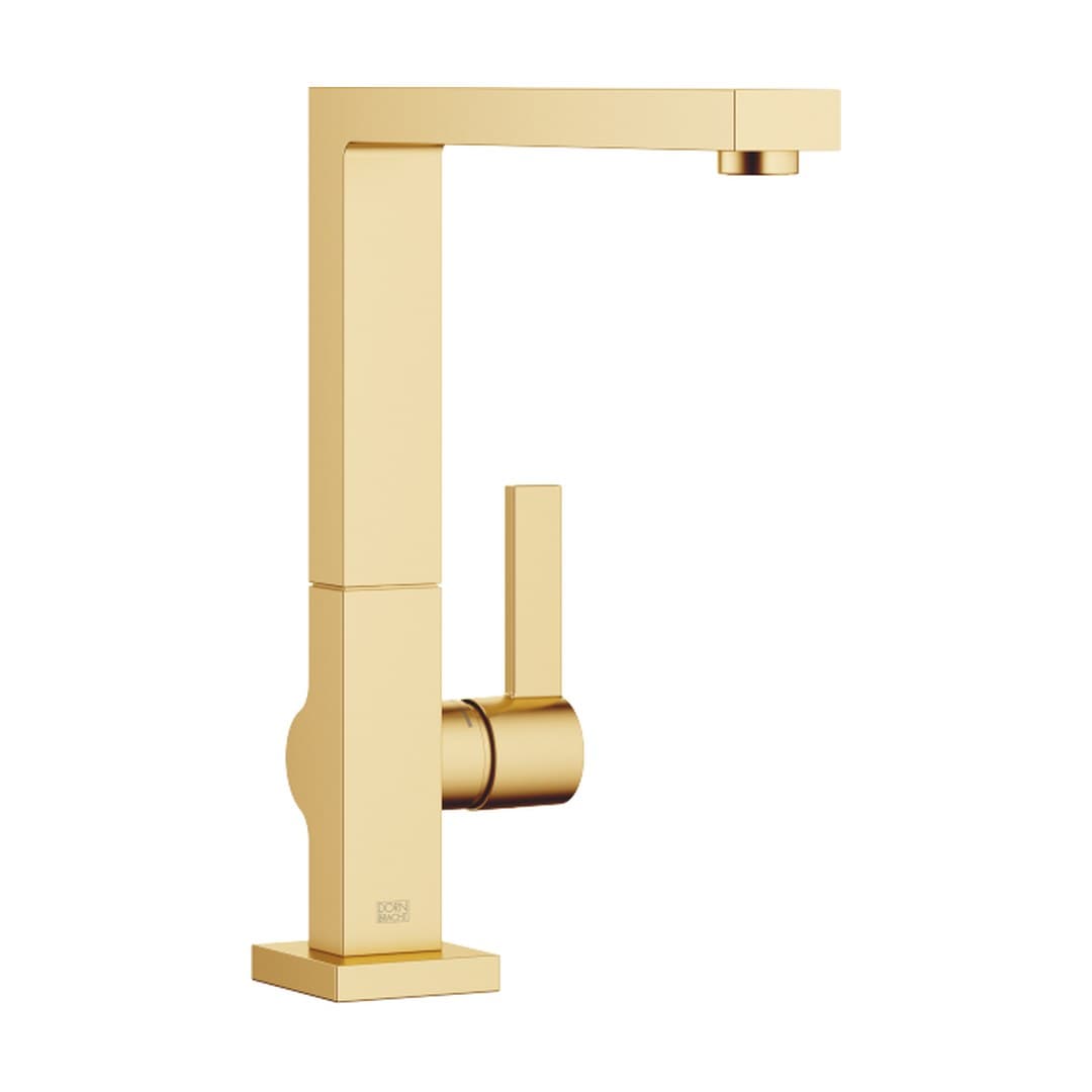 Dornbracht Lot – Μπαταρία Κουζίνας – Single-lever mixer for rinsing/Profi spray – Brushed Durabrass (23kt Gold) (33826680-28)