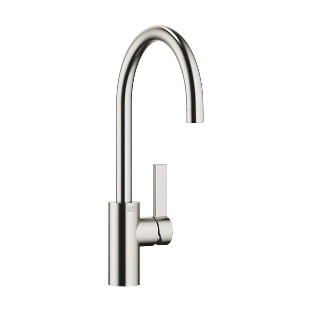 Dornbracht Tara Ultra – Μπαταρία Κουζίνας – Single-lever mixer for rinsing/Profi spray – Brushed Platinum (33836875-06)