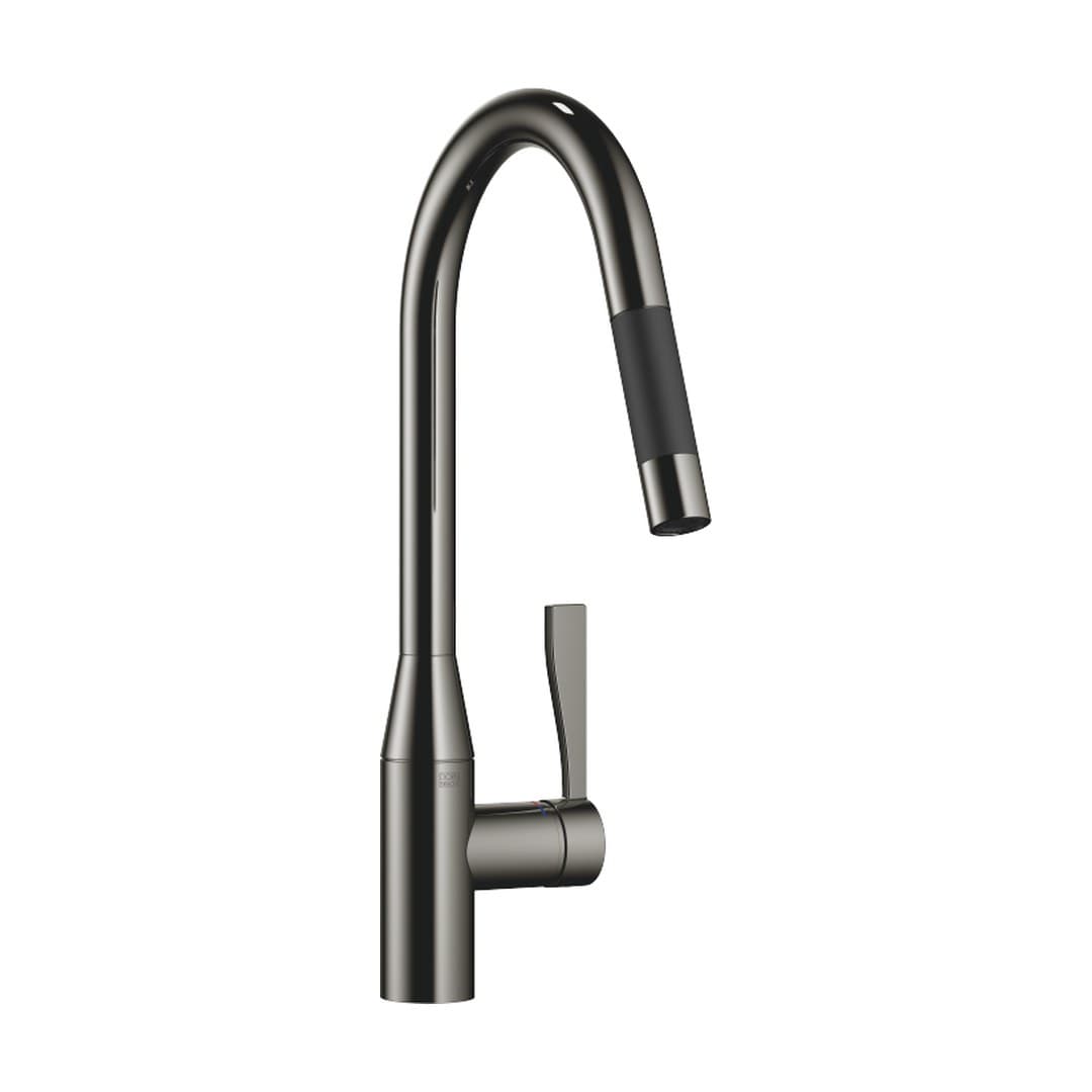 Dornbracht Sync – Μπαταρία Κουζίνας – Single-lever mixer Pull-down with spray function – Dark Chrome (33870895-19)