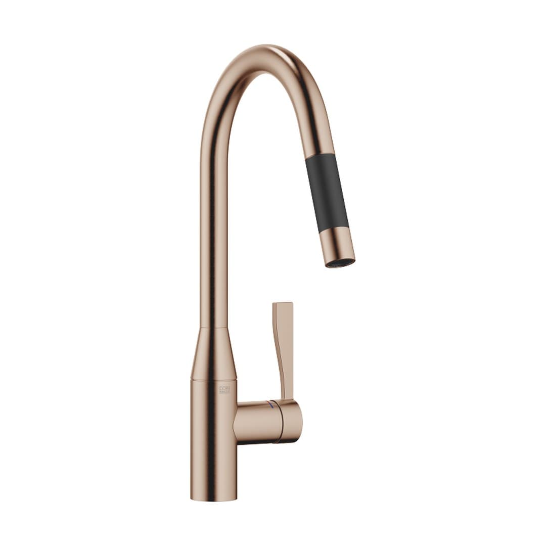 Dornbracht Sync – Μπαταρία Κουζίνας – Single-lever mixer Pull-down with spray function – Brushed Bronze (PVD) (33870895-42)