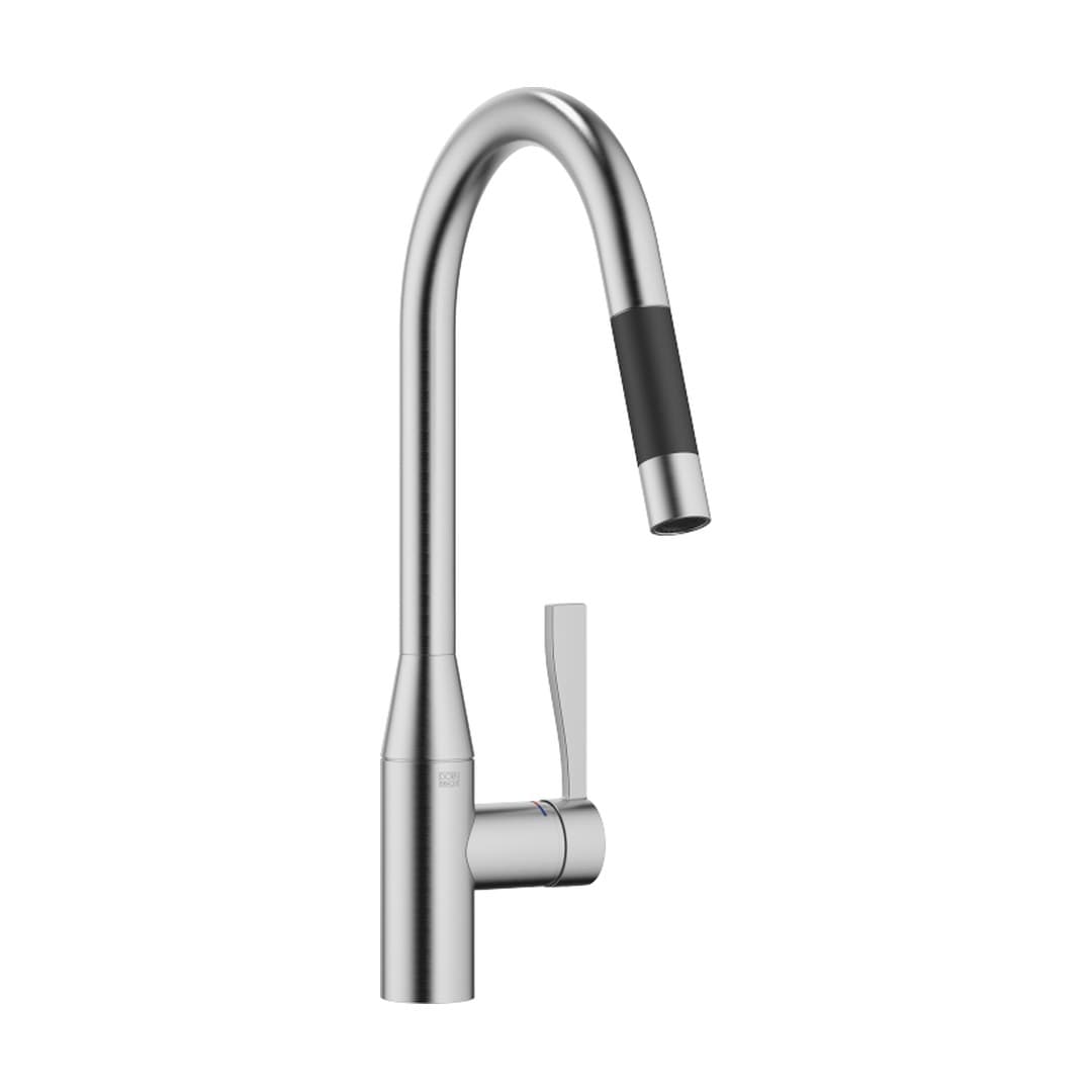 Dornbracht Sync – Μπαταρία Κουζίνας – Single-lever mixer Pull-down with spray function – Brushed Chrome (33870895-93)