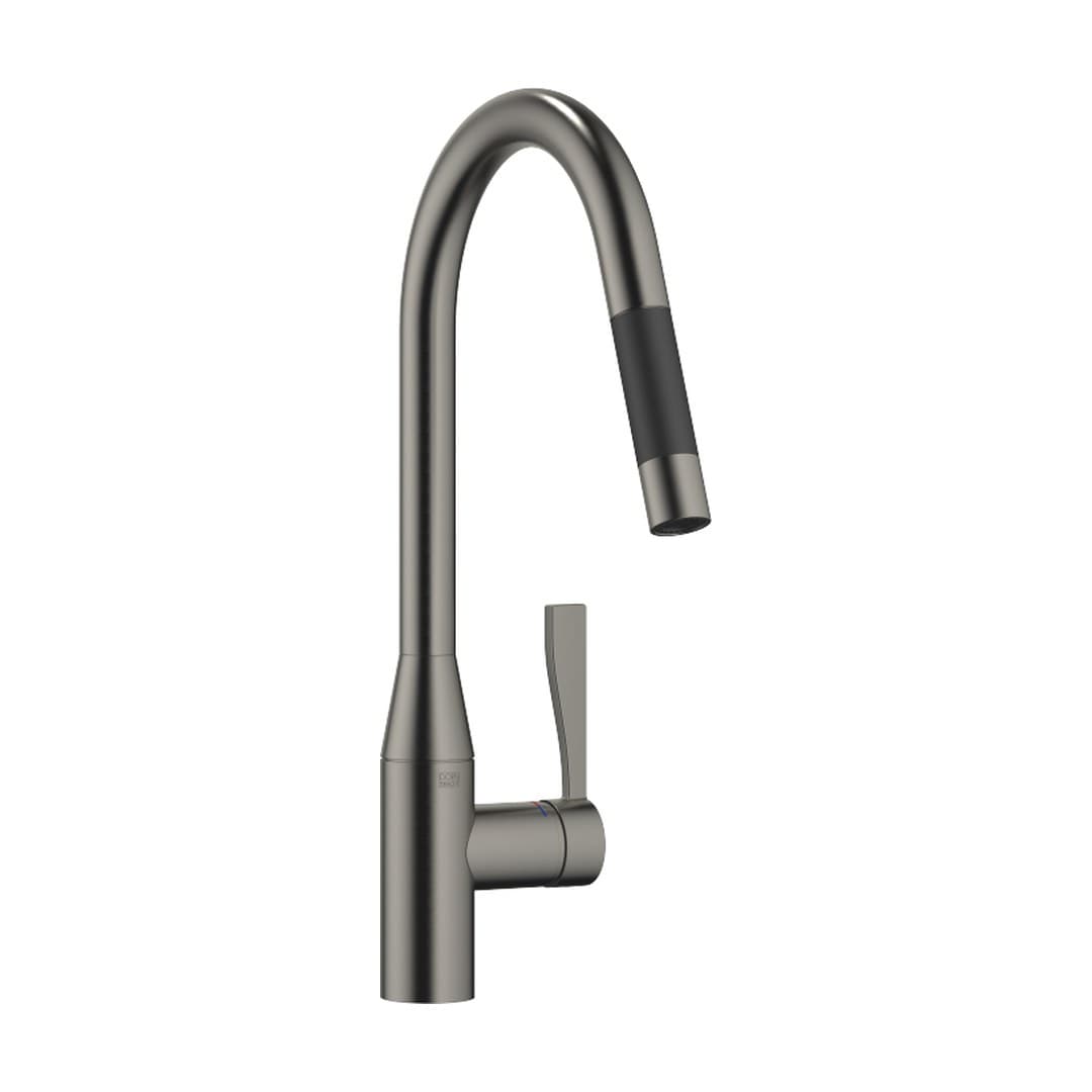 Dornbracht Sync – Μπαταρία Κουζίνας – Single-lever mixer Pull-down with spray function – Brushed Dark Platinum (33870895-99)