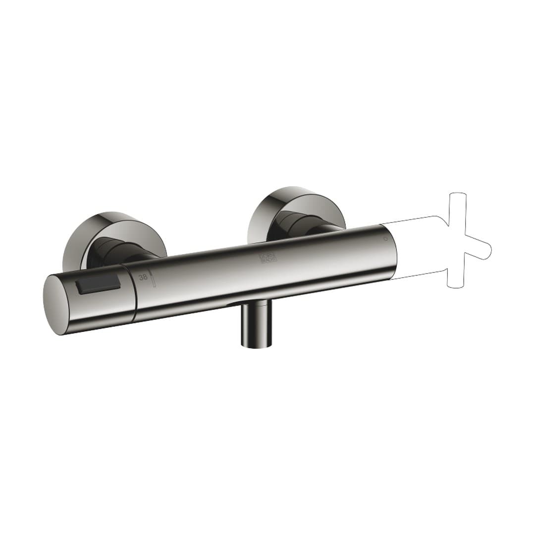 Dornbracht – Θερμοστατικός Μίκτης Ντους – Shower thermostat for wall mounting – Dark Chrome (34445979-19)