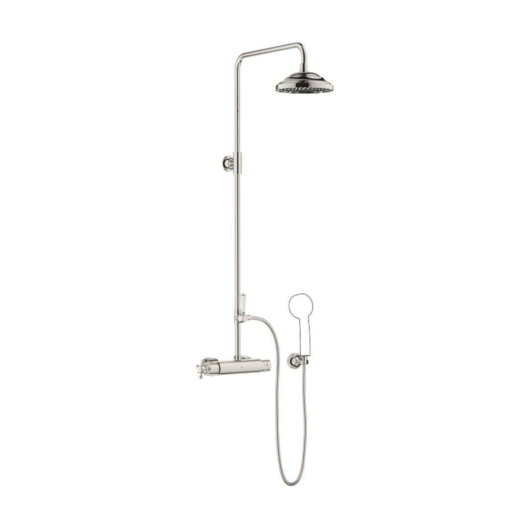 Dornbracht Madison – Σύστημα Ντους – Showerpipe with shower thermostat without hand shower FlowReduce – Platinum (34458360-08)
