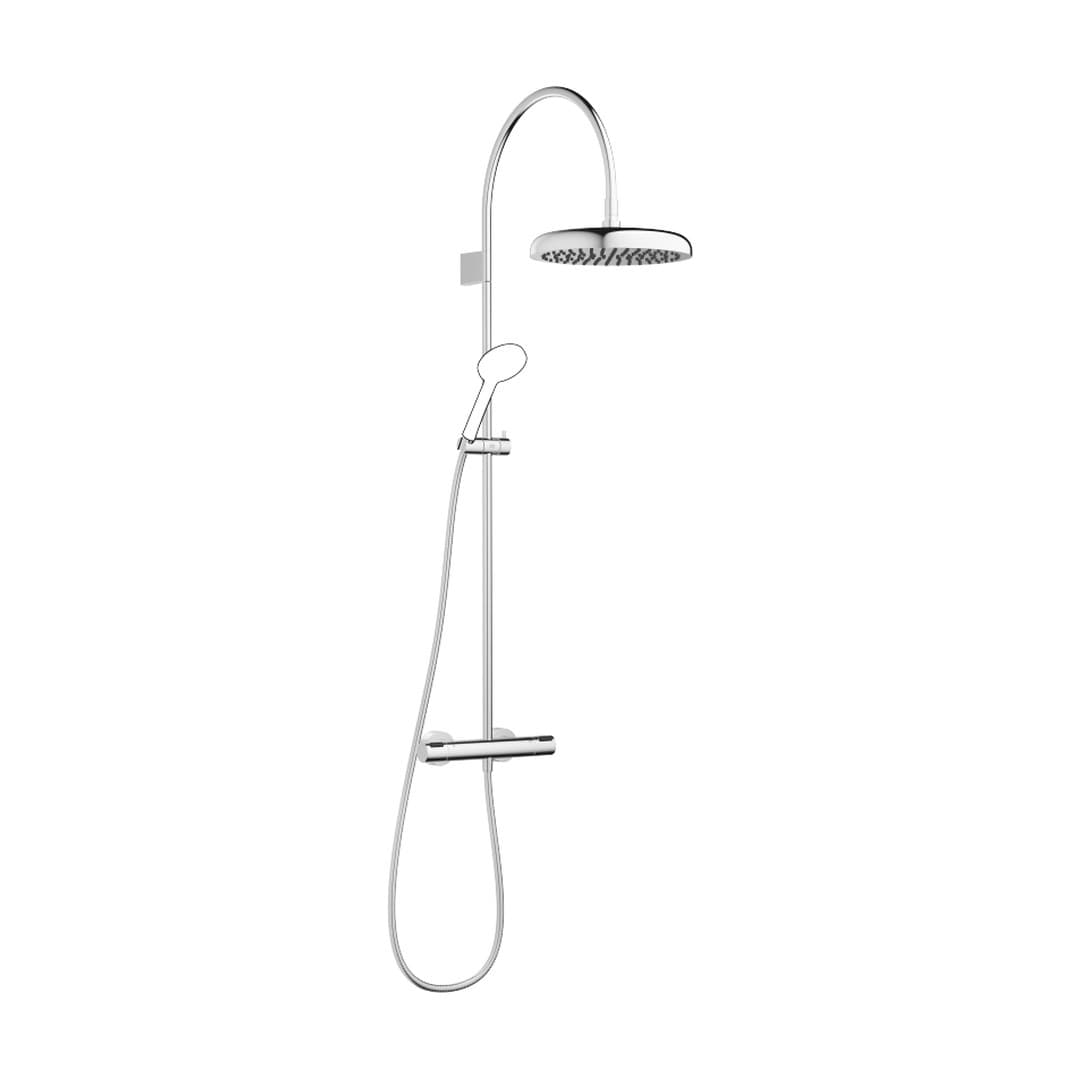 Dornbracht COYA – Σύστημα Ντους – Showerpipe with shower thermostat without hand shower – Chrome (34459404-00)