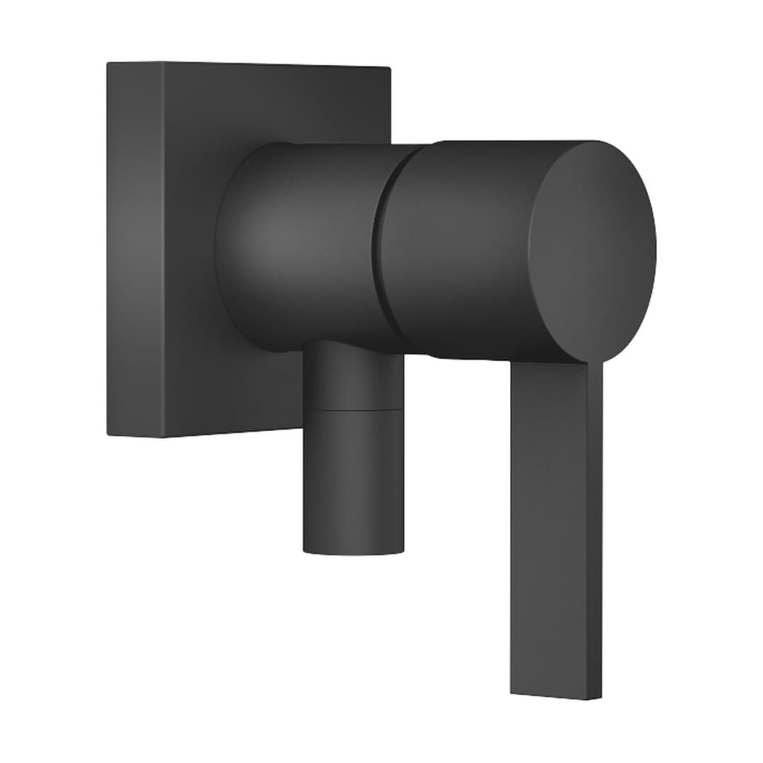 Dornbracht – Μίκτης Εντοιχισμού – Concealed single-lever mixer with cover plate with integrated shower connection – Matte Black (36046970-33)