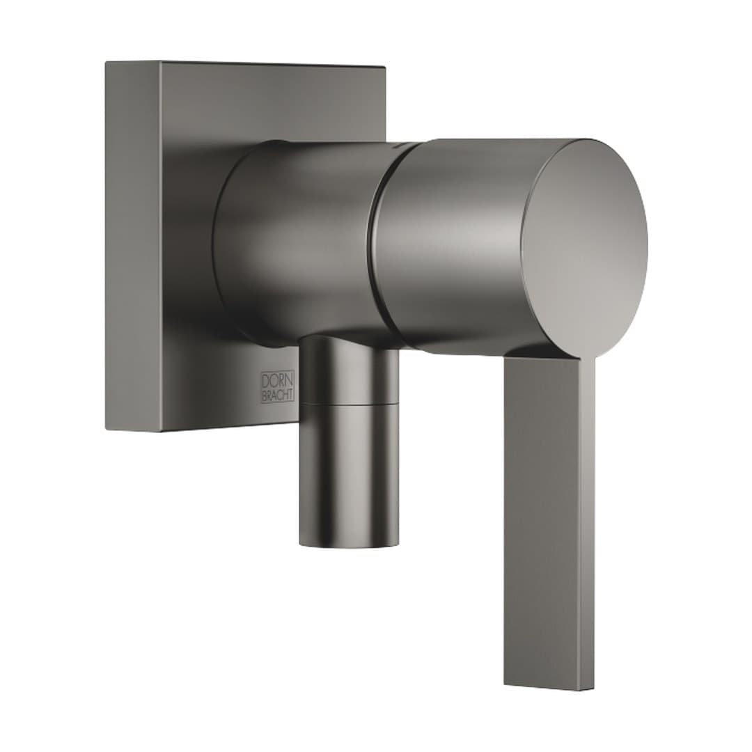 Dornbracht – Μίκτης Εντοιχισμού – Concealed single-lever mixer with cover plate with integrated shower connection – Brushed Dark Platinum (36046970-99)