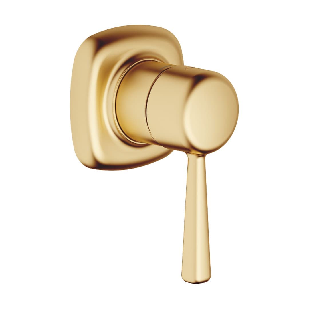 Dornbracht COYA – Μίκτης Εντοιχισμού – Concealed single-lever mixer with cover plate – Brushed Durabrass (23kt Gold) (36060404-28)