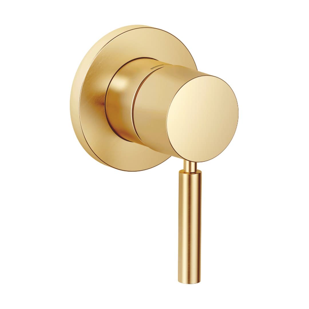Dornbracht – Μίκτης Εντοιχισμού – Concealed single-lever mixer with cover plate – Brushed Durabrass (23kt Gold) (36060660-28)