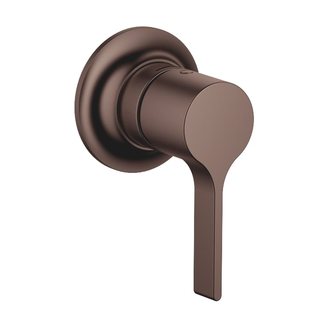 Dornbracht VAIA – Μίκτης Εντοιχισμού – Concealed single-lever mixer with cover plate – Brushed Dark Bronze (PVD) (36060809-43)