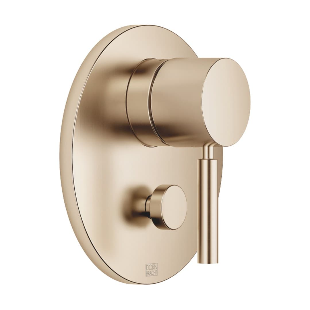 Dornbracht – Μίκτης Εντοιχισμού – Concealed single-lever mixer with diverter – Brushed Light Gold (PVD) (36120660-27)