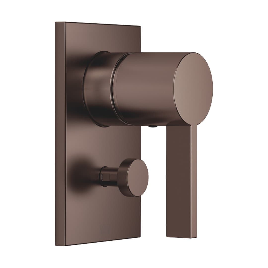 Dornbracht – Μίκτης Εντοιχισμού – Concealed single-lever mixer with diverter – Brushed Dark Bronze (PVD) (36120670-43)