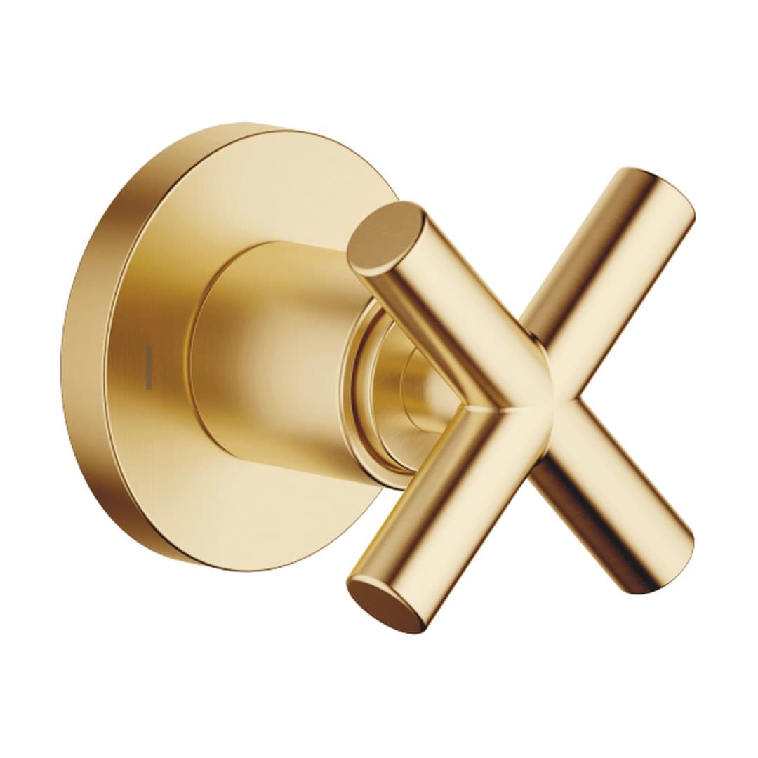 Dornbracht Tara – Διακόπτης Ντους – Concealed two-way diverter – Brushed Durabrass (23kt Gold) (36200892-28)