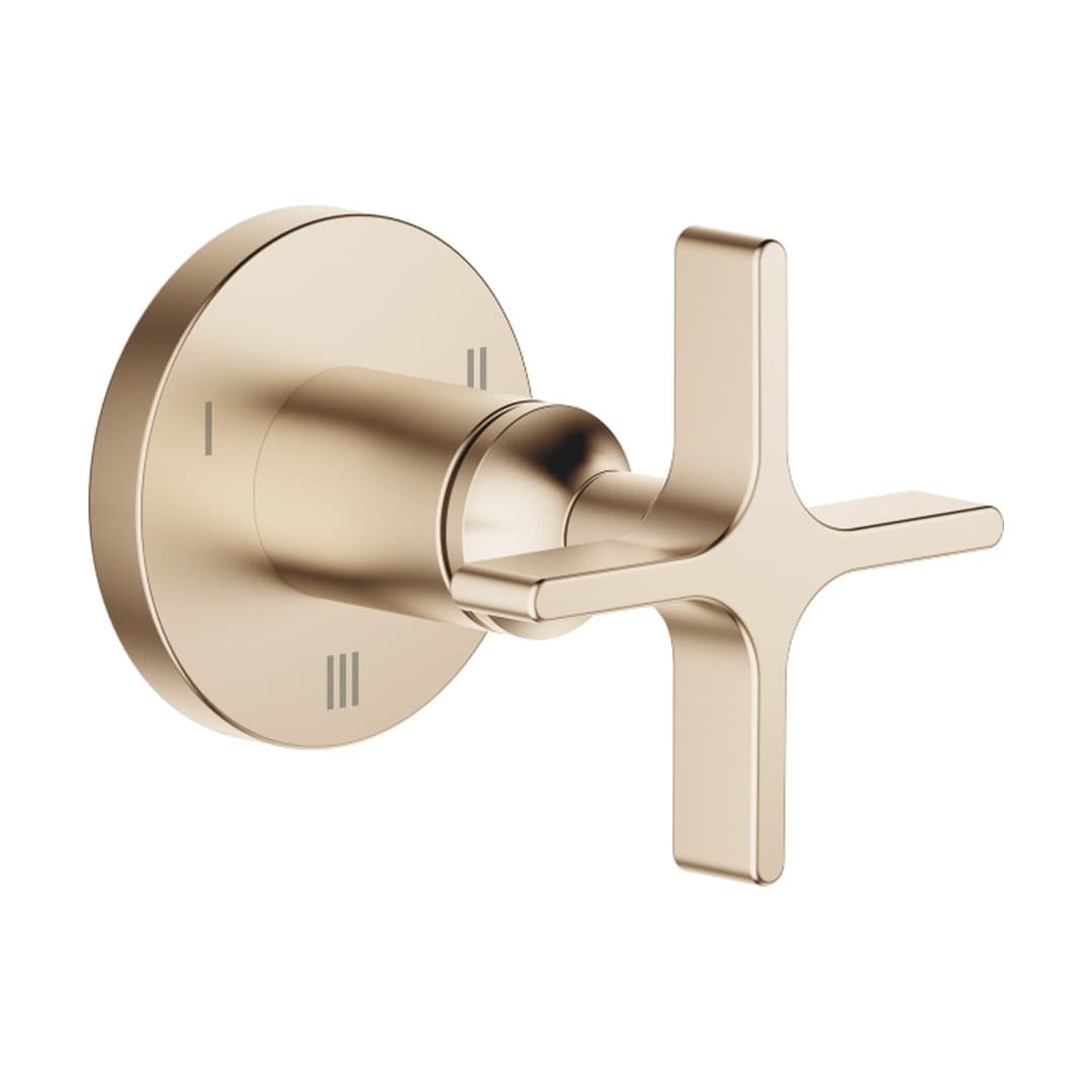 Dornbracht VAIA – Διακόπτης Ντους – Concealed three-way diverter – Brushed Champagne (22kt Gold) (36210809-46)