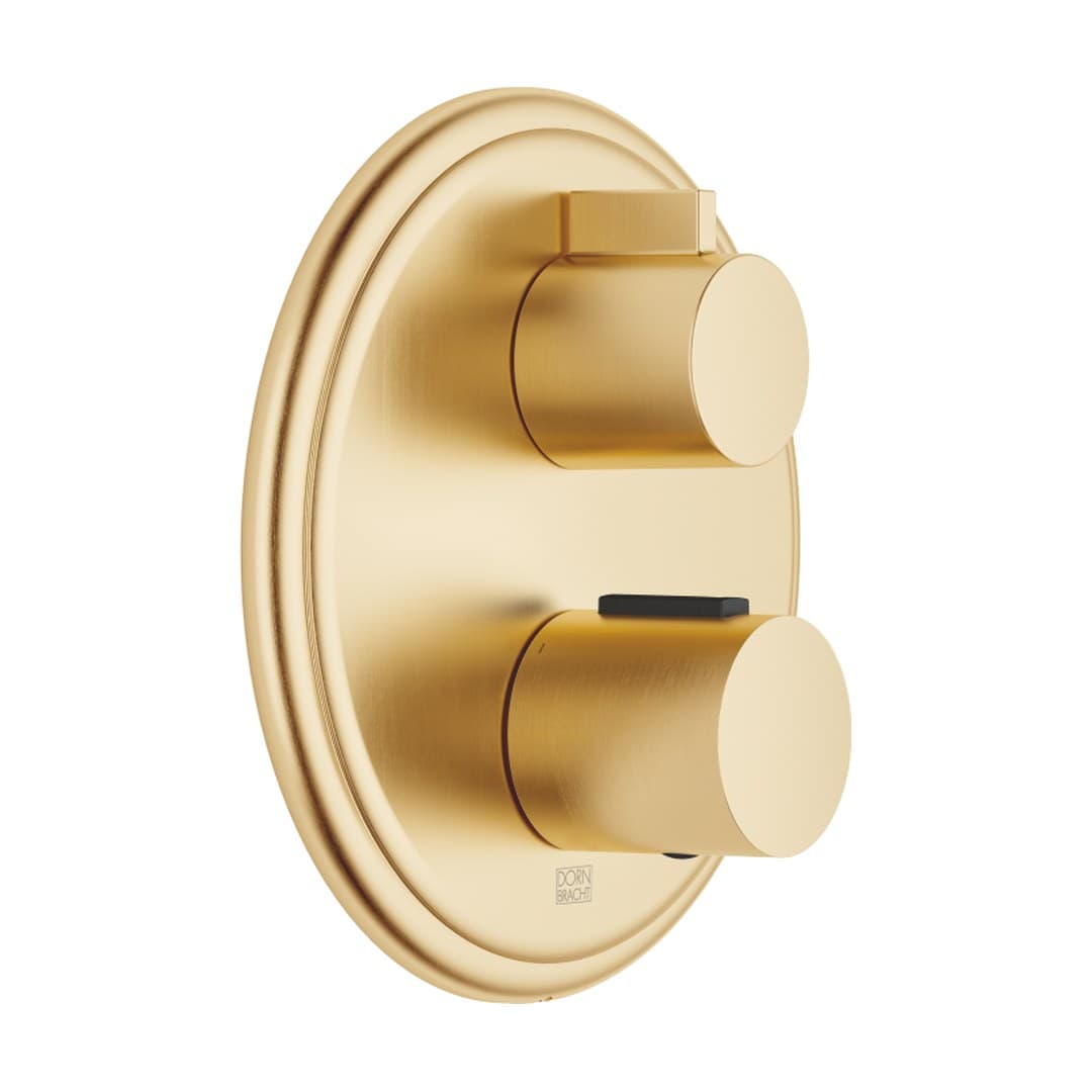 Dornbracht Madison – Θερμοστατικός Μίκτης Ντους – Concealed thermostat with one function volume control – Brushed Durabrass (23kt Gold) (36425977-28)