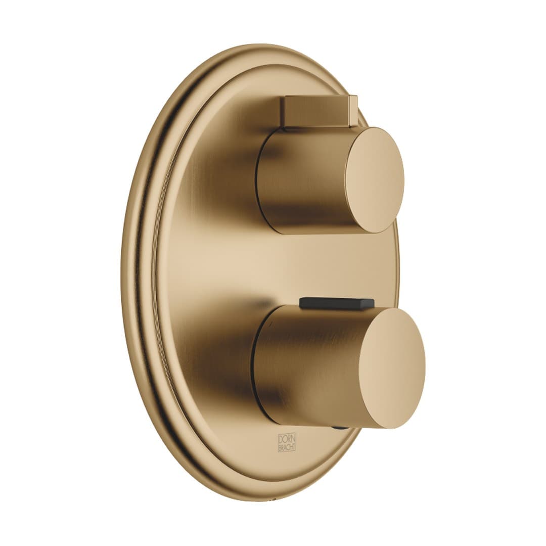 Dornbracht Madison – Θερμοστατικός Μίκτης Ντους – Concealed thermostat with one function volume control – Brushed Dark Brass (PVD) (36425977-39)