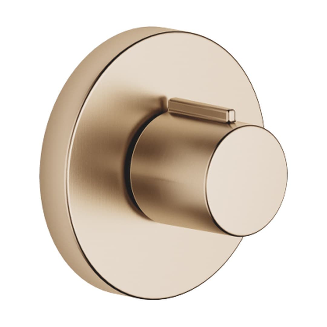 Dornbracht Meta – Διακόπτης Ντους – Wall valve clockwise closing 1/2" – Brushed Champagne (22kt Gold) (36607660-46)