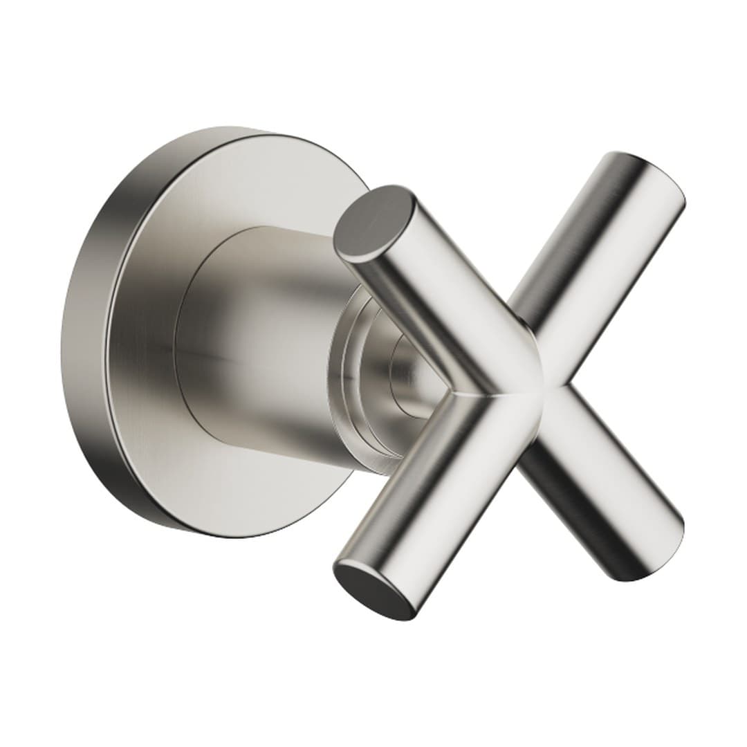 Dornbracht Tara – Διακόπτης Ντους – Wall valve clockwise closing 1/2" – Brushed Platinum (36607892-06)