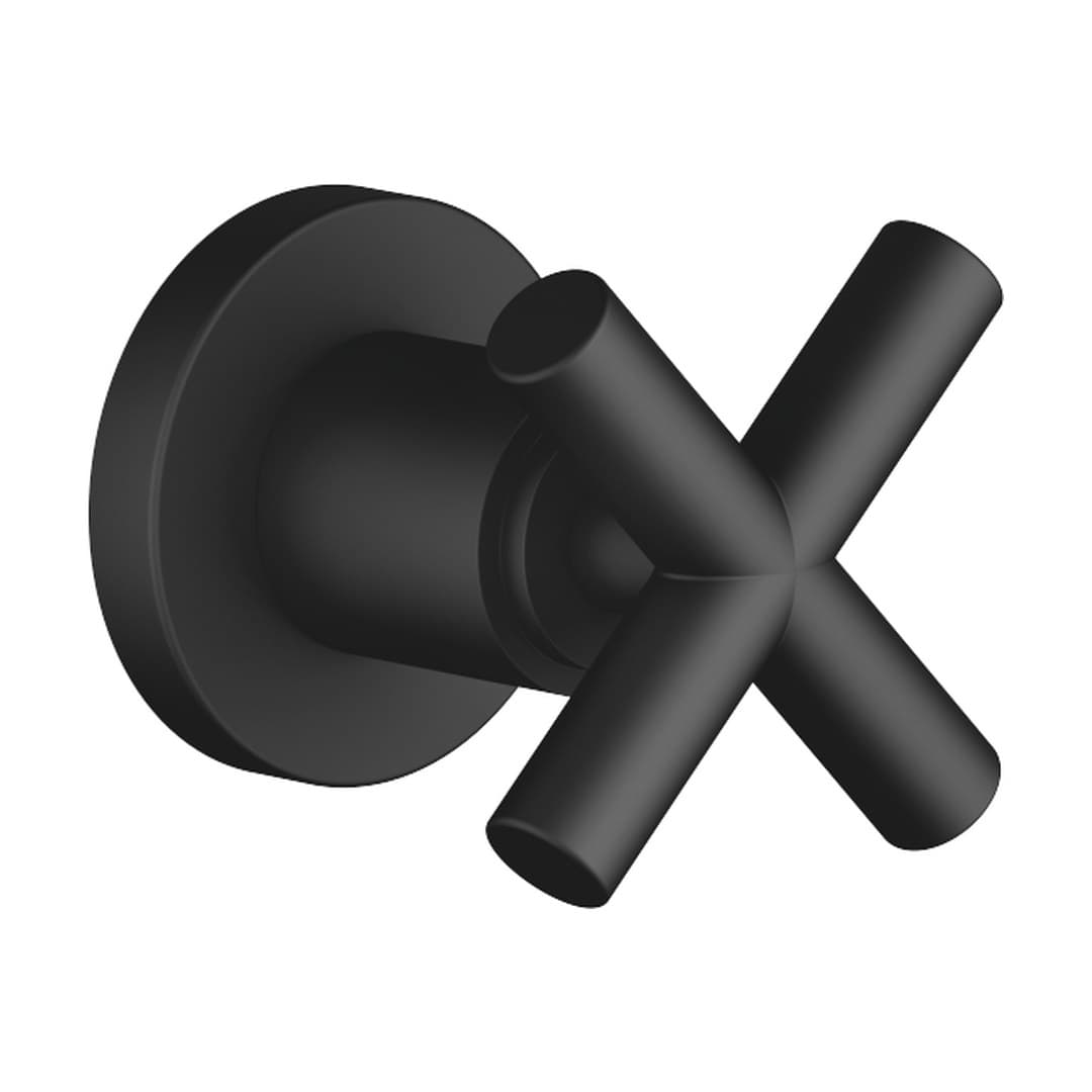 Dornbracht Tara – Διακόπτης Ντους – Wall valve clockwise closing 1/2" – Matte Black (36607892-33)