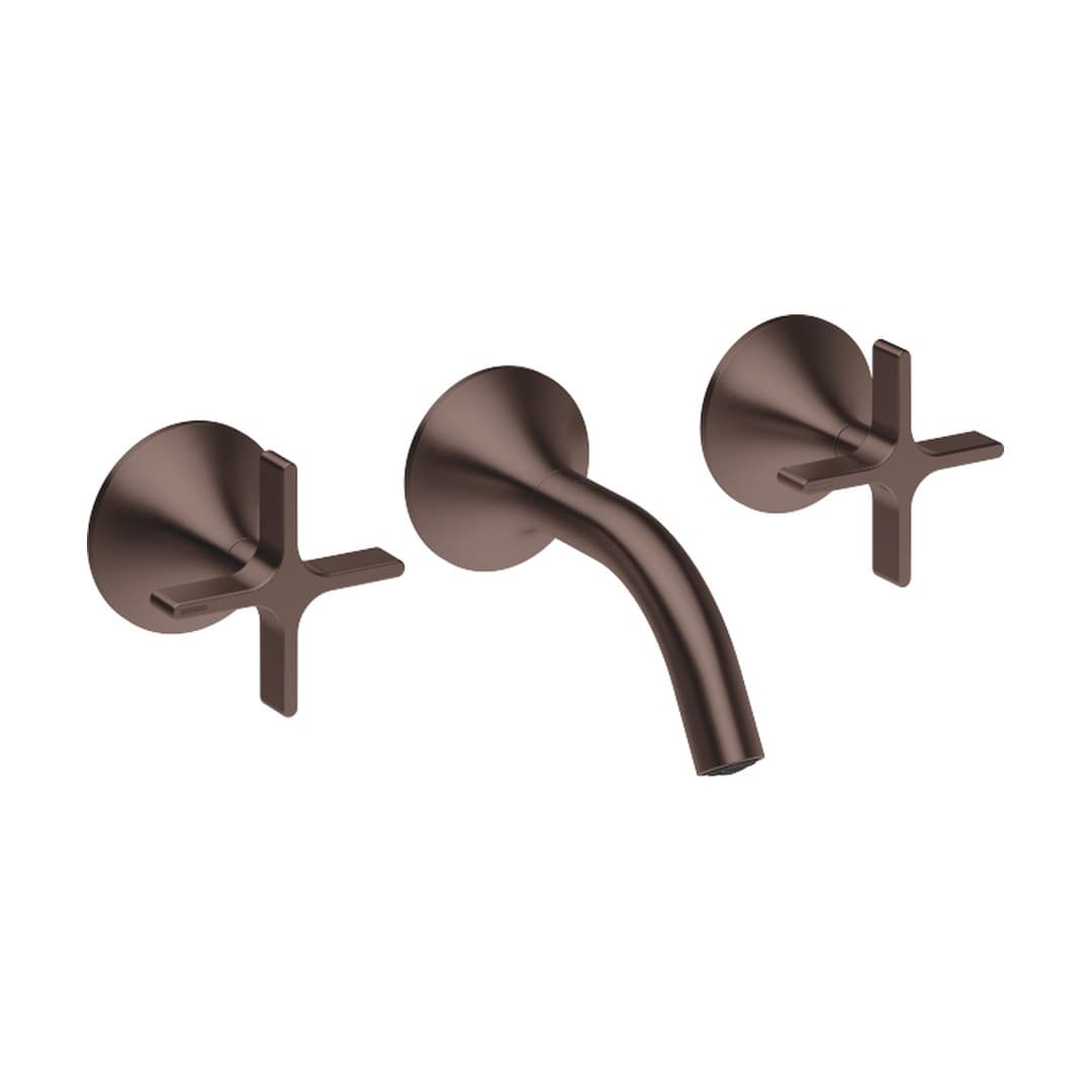Dornbracht VAIA – Μπαταρία Νιπτήρα Τοίχου – Wall-mounted basin mixer without pop-up waste – Brushed Dark Bronze (PVD) (36702809-43)