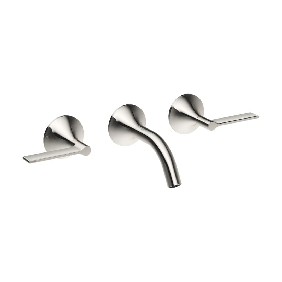 Dornbracht VAIA – Μπαταρία Νιπτήρα Τοίχου – Wall-mounted basin mixer without pop-up waste – Platinum (36702819-08)